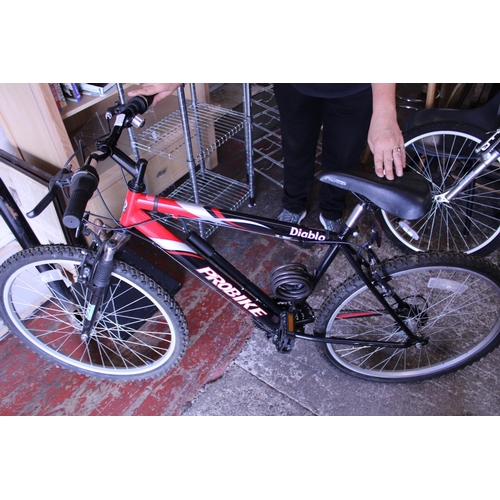 400 - A pro bike diablo push bike, shipping unavailable