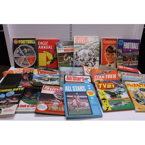 116A - A Job lot of vintage annuals etc.