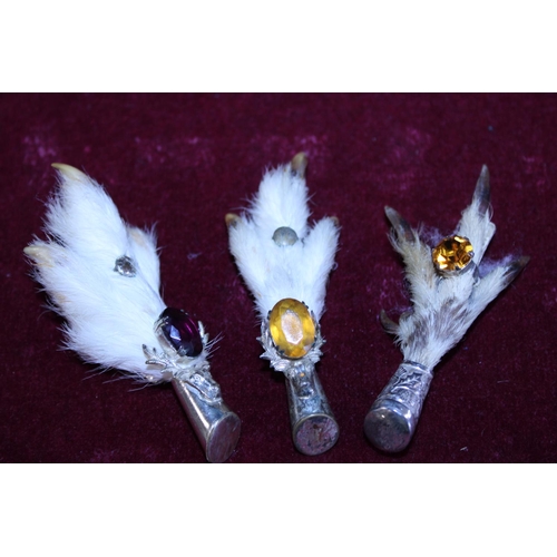 280 - Three Scottish themed brooches