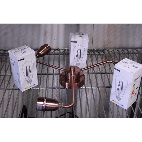 99 - A new boxed Next ceiling light (unchecked). Shipping unavailable