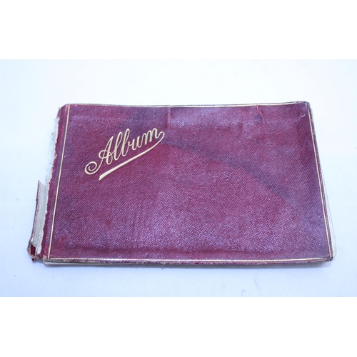 136 - A Edwardian autograph and sketchbook with various art and poems