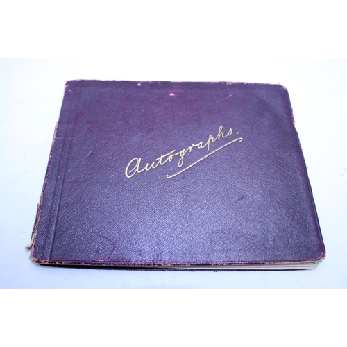 137 - A high quality Edwardian autograph/sketchbook with watercolours, charcoals and poetry