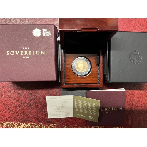 205I - A Royal Mint 2020 gold proof sovereign