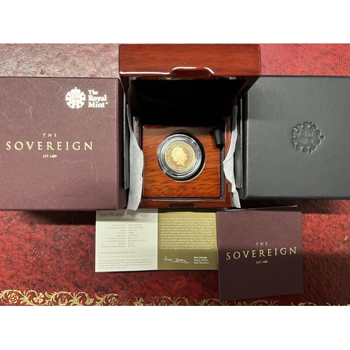 205J - A Royal Mint 2019 gold proof sovereign