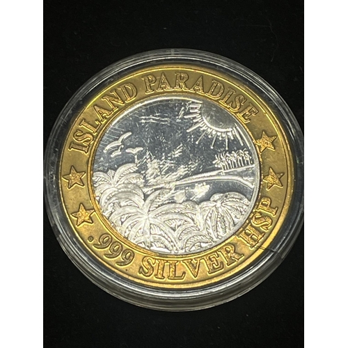 256 - A .999 silver HSP Ireland Paradise token