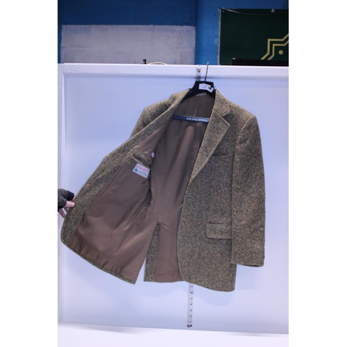 416 - A hand woven Irish Tweed jacket