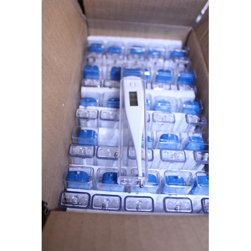 317 - A box of fifty new digital thermometers