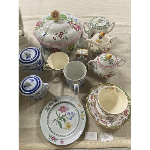 165 - A selection of assorted Spode ceramics