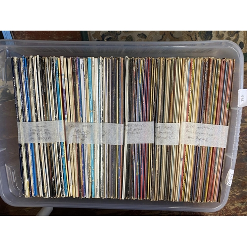 185 - A job lot of mixed genre LP records (no shipping)