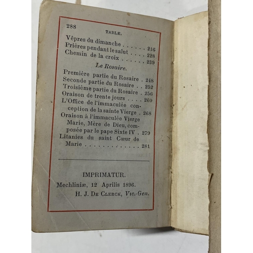 208 - Two 19th century French antique books