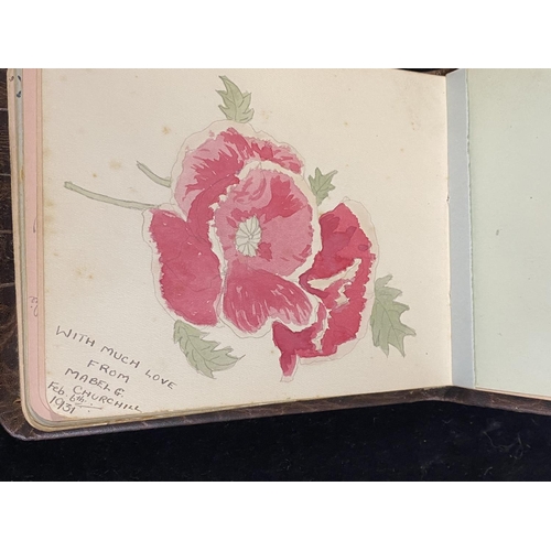 215 - A 1930's sketchbook/memoirs book