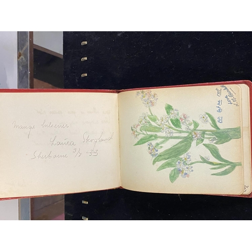 216 - A 1930's sketchbook/memoirs book