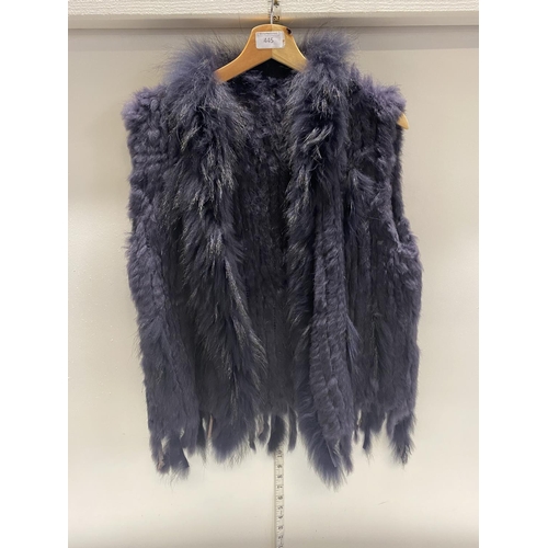 445 - A fur style gilet