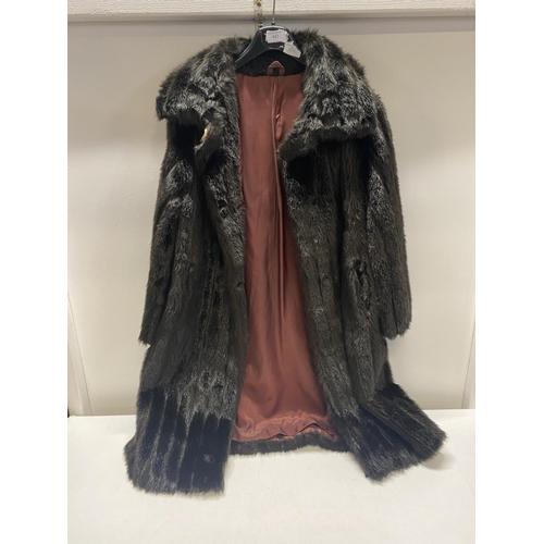 447 - A Astrika of London ladies fur coat