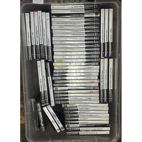 78 - A large selection of PS2 games