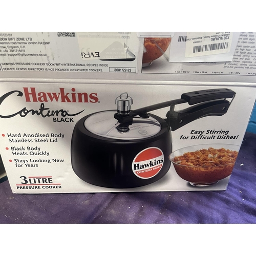 91 - A new boxed Hawkins pressure cooker