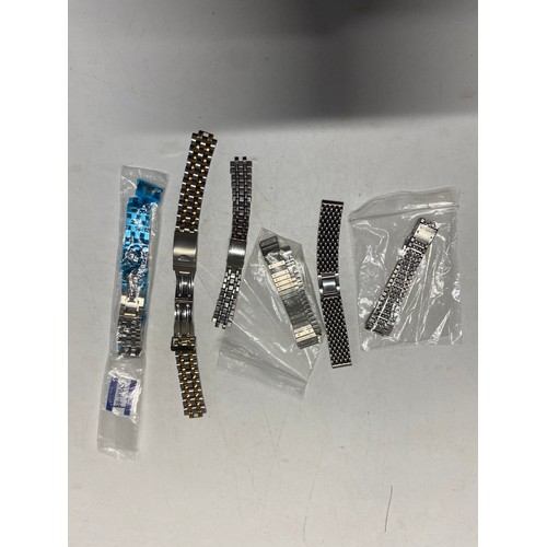 115 - A selection of new watch straps