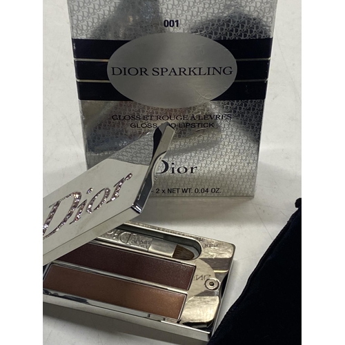 118C - A new boxed Dior gloss and lipstick set