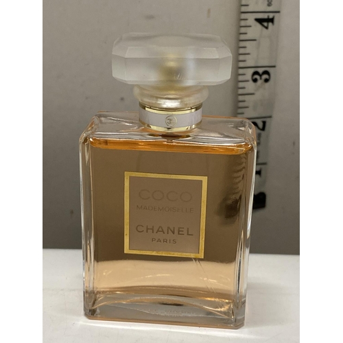 118I - A bottle of Coco Chanel Mademoiselle perfume 50ml