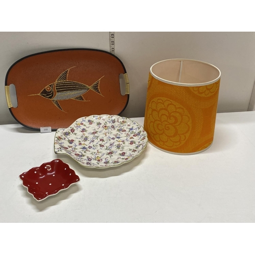 168 - A selection of mid-century items