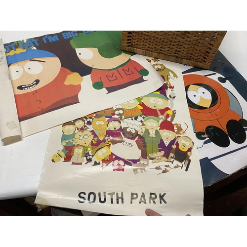 179 - Three vintage South Park posters