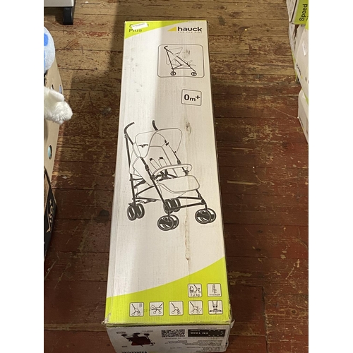 190 - A new boxed Hauck child's push chair (unchecked)