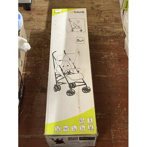 191 - A new boxed Hauck child's push chair (unchecked)