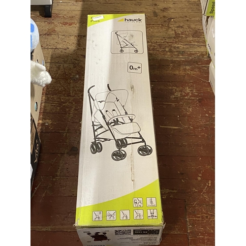 192 - A new boxed Hauck child's push chair (unchecked)