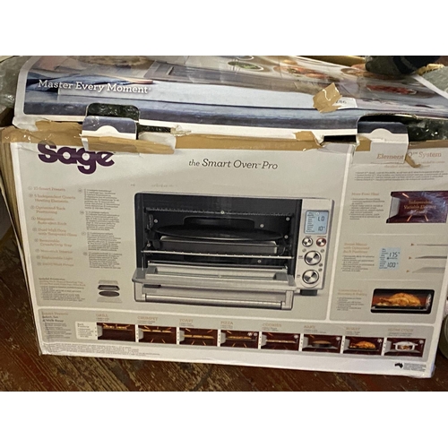 286 - A boxed as new Sage smart oven pro (untested), shipping unavailable