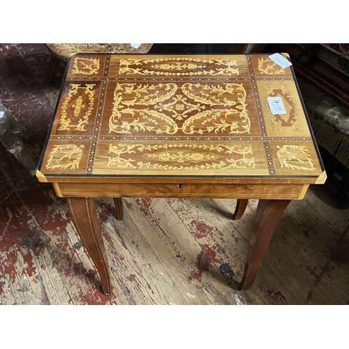 65A - A Sorrento sewing box/table, shipping unavailable