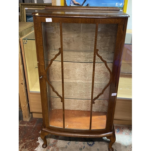 95 - A 1930's display cabinet, shipping unavailable