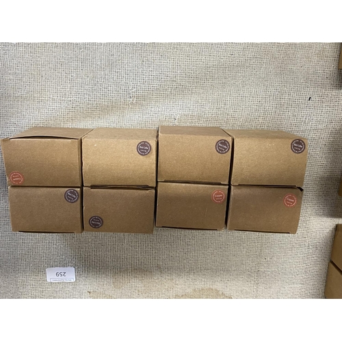 261 - Eight boxes of new Bella Noir lipsticks