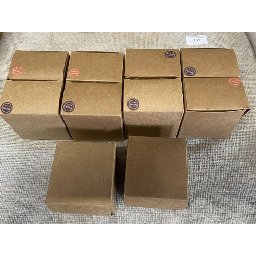 264 - Ten boxes of new Bella Noir lipsticks