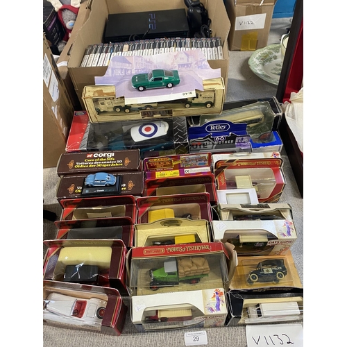 29 - A job lot of boxed diecast including Corgi and Matchbox