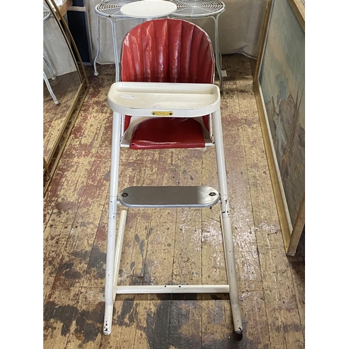 92 - A vintage metamorphic baby's highchair by Hilux, shipping unavailable