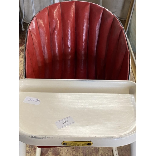 92 - A vintage metamorphic baby's highchair by Hilux, shipping unavailable