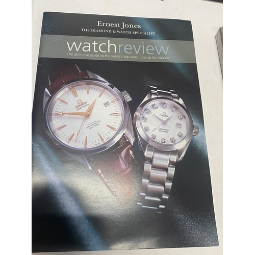 276 - A large selection of assorted books all relating to high end wrist watches including Sotheby's aucti... 