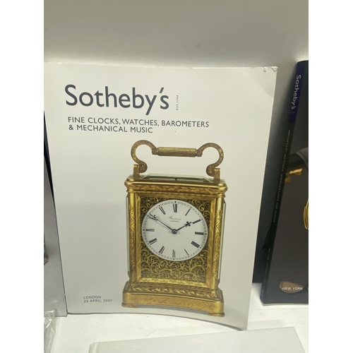 276 - A large selection of assorted books all relating to high end wrist watches including Sotheby's aucti... 