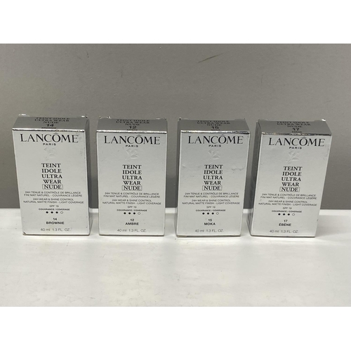 314 - Four boxed assorted colours, Lancome 24H Ultra Wear Matte Foundation