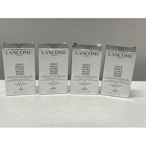 315 - Four boxed assorted colours, Lancome 24H Ultra Wear Matte Foundation