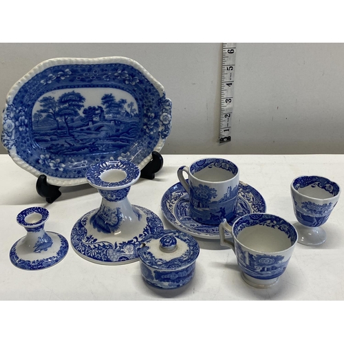 380 - A small selection of Spode including Italian Spode