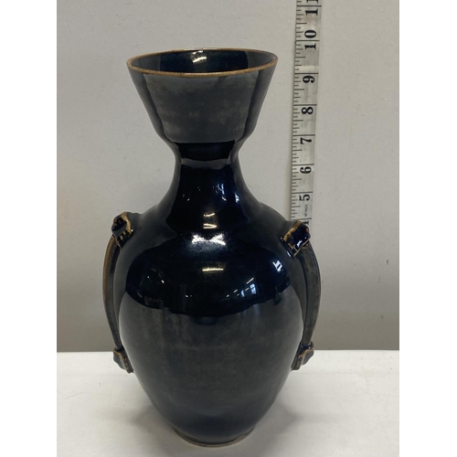 172 - A Chinese Song style black glazed vase