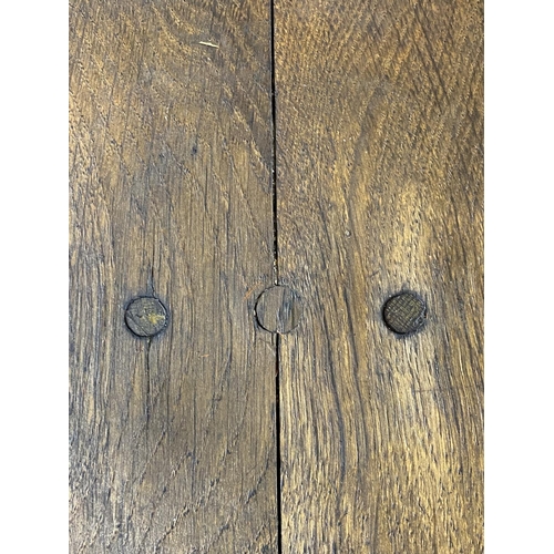 360 - A antique Victorian Oak font h87cm, shipping unavailable