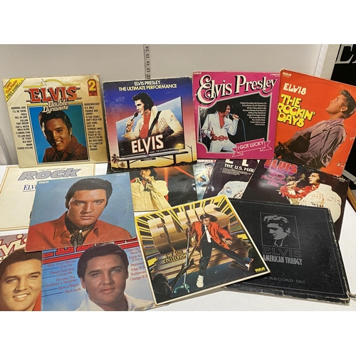 156 - A selection of Elvis Presley LP's