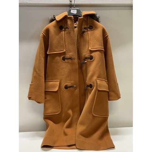 352 - A ladies Burberry coat size 8