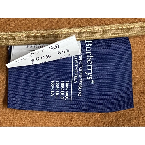 352 - A ladies Burberry coat size 8