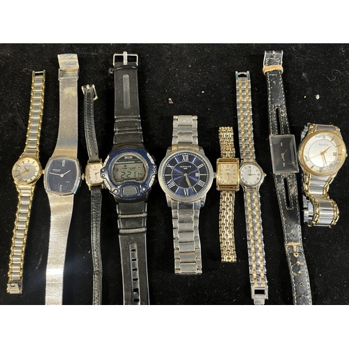 323 - A selection of assorted watches including Oris and Accurist