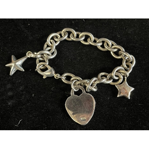 342 - A 925 silver bracelet