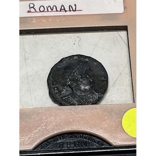 346 - Three assorted Roman coins