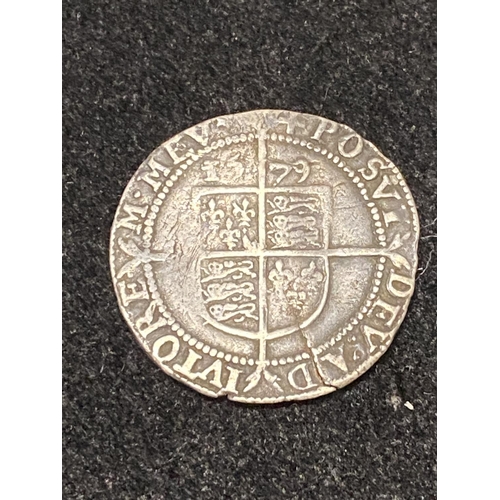 126 - A Elizabeth I 1579 hammered silver coin